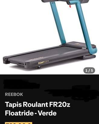 tapis roulant reebok fr20z +