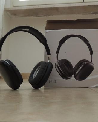 Cuffie P9 Wireless Nero