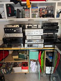 Elettronica vintage, piastre, amplificatori, casse