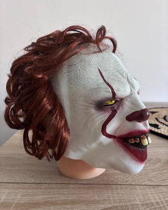 Maschera carnevale clown Pennywise IT