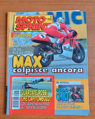 Motosprint 1997 max biaggi valentino rossi ducati 