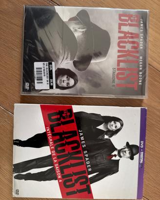 dvd black list stagione 4 e stagione 6