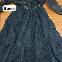 vestito carnevale mercoledi addams