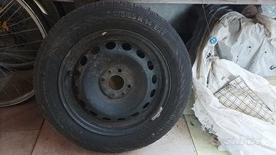Set da 4 cerchi in ferro per fiat 500