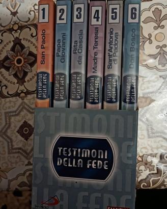 Raccolta film  " Testimoni della Fede " 