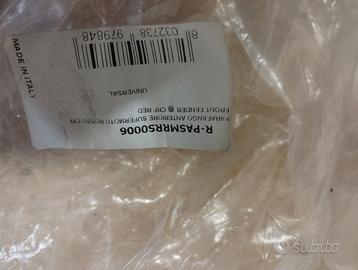 Parafango anteriore supermotard