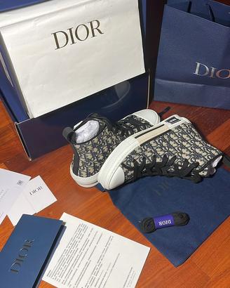 Dior B23 high top sneaker oblique,original