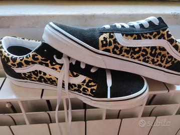 Scarpe vans clearance leopardate