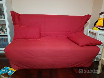 divano letto 150x90 cm + 2 cuscini