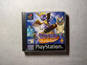 Spyro year of the dragon ps1 🇮🇹 con flyer