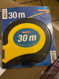 Metro a nastro 30 metri POWERFIX. NUOVO