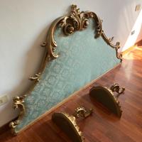 Testiera letto matrimoniale antica