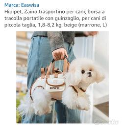 zaino trasportino per cani taglia L