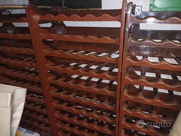 Portabottiglie a scaffale