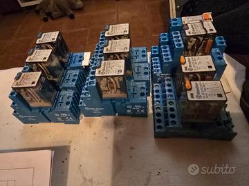 Relè Finder lotto 10 pezzi