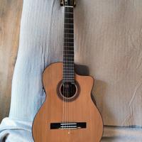 Martinez chitarra classica top massello 