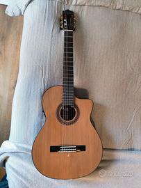 Martinez chitarra classica top massello 
