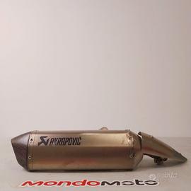 SCARICO OMOLOGATO AKRAPOVIC KAWASAKI NINJA 400 Z 4