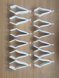 Molletta gancio per gabbie uccelli e voliere