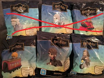 Set 3 pezzi Harry Potter Eurospin Bros Broomz