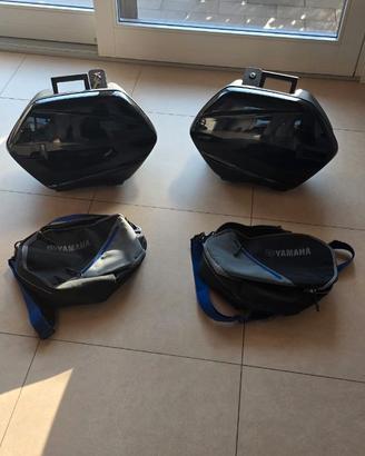 Borse Laterali Rigide Originali Yamaha Tracer 900
