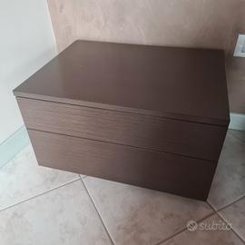 set 2 comodini wenge