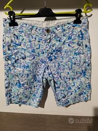 Bermuda Squad2 Uomo - Stampa Astratta Vintage 44