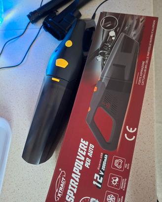 Aspirapolvere portatile per auto 12V – potente