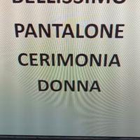 Pantalone Donna da cerimonia taglia XXL