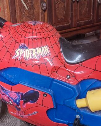 moto "Spiderman" 
