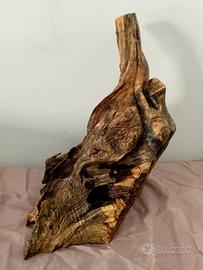 scultura in legno 
