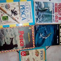 Libri pesca pesci vintage