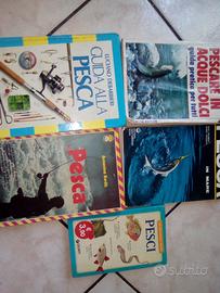 Libri pesca pesci vintage