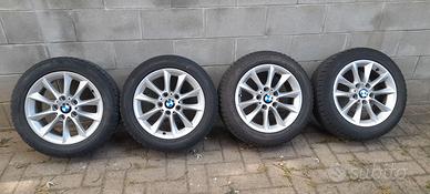 Gomme invernali e cerchi in lega BMW 16 pollici