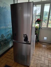 frigocongelatore combinato Elettrolux colore inox