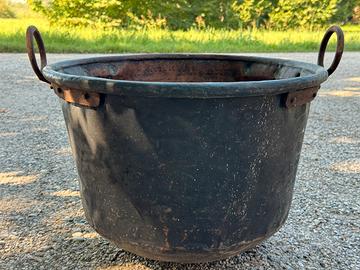 Paiolo in rame 80 litri circa