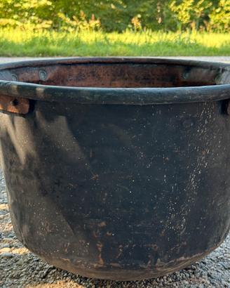 Paiolo in rame 80 litri circa