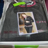 tuta ragazza invernale colore grigio misura 14 ann