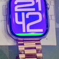 Cinturino apple watch acciaio rame