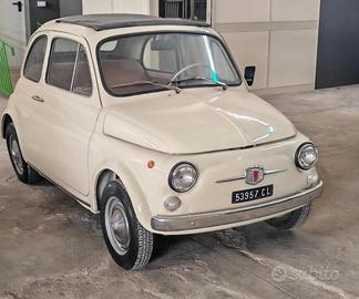 Fiat 500 F – Anno 1970 – Beige con interni nocciol