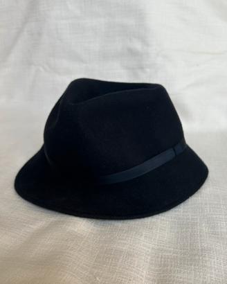 Cappello Borsalino vintage feltro grigio anni 60