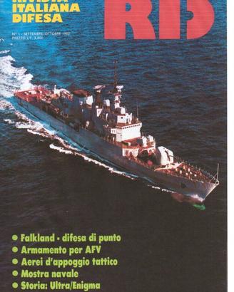 RID RIVISTA ITALIANA DIFESA COLLEZIONE COMPLETA
