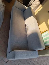 Divano letto 3 posti con contenitore