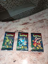 bustine pokemon Flix Pix sealed 
