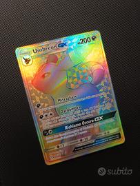 Carta Pokemon Umbreon GX SUM 154 ita