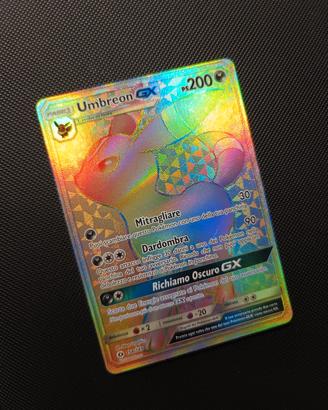Carta Pokemon Umbreon GX SUM 154 ita