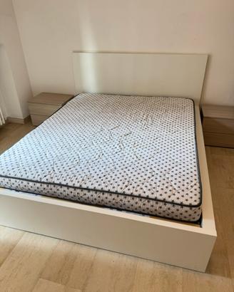 Letto matrimoniale IKEA MALM con 2 cassetti