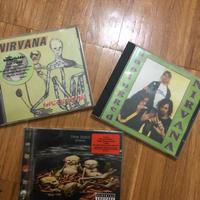 3 cd originali nirvana - limp bizkit