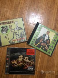 3 cd originali nirvana - limp bizkit
