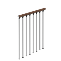 Balaustra parapetto in kit per soppalco e scale